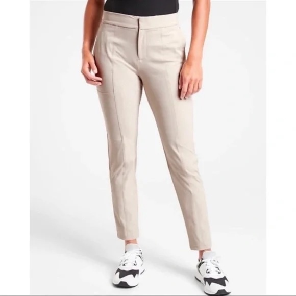 Athleta Tan Wander Stash Skinny Pants Women's Size 10 - Picture 13 of 13